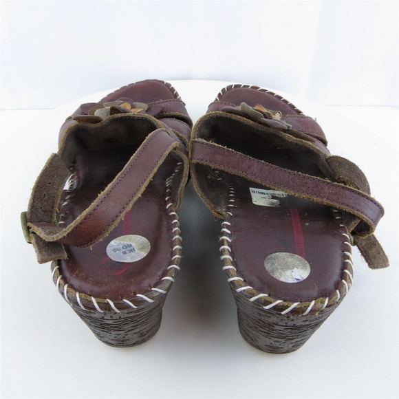 Heavenly Feet Women‎ Gladiator Shoes Brown Leather Buckle Size 8 Medium (B, M) - Picture 8 of 11